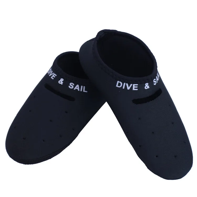 Дайвинг носки 2 мм неопрена с коротким пляж для купания носки подводного плавания носок в ласты ласты гидрокостюм приморский обувь