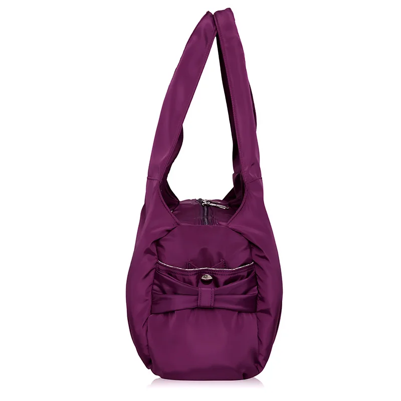 أعلى مقبض حقيبة حقائب النساء العلامة التجارية الشهيرة كبيرة النايلون حقيبة كتف الشاطئ عارضة حمل محفظة كيس الإناث فام بولسا feminia