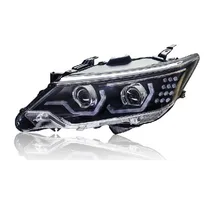 Ownsun высокое качество орлиные глаза светодиодный DRL Биксеноновые линзы проектора фары для Toyota Camry