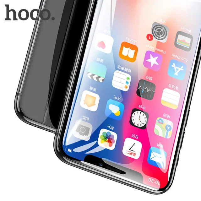 HOCO for iPhone X XS 3D Full Tempered Glass Film Screen Protector Protective Cover Touch Screen Protection for iPhone XS Max XR 2