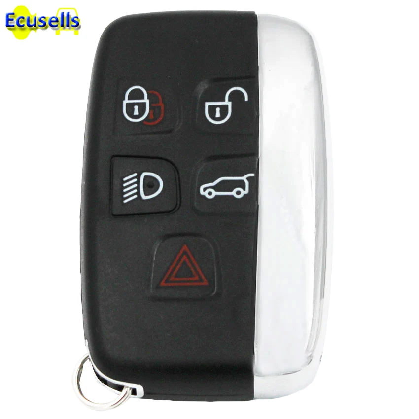

High quality Replacement Key Shell Smart Key case Fob 5 Button For Land Rover Range Rover Evoque sport LR4