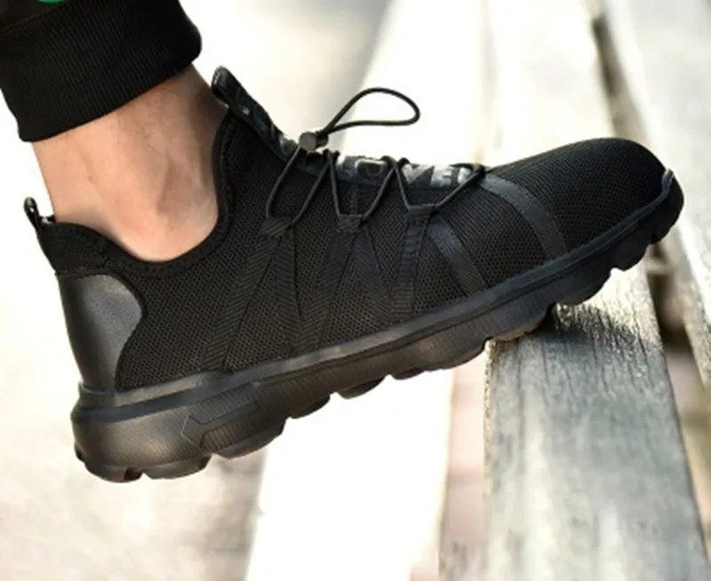 

Steel head, soft bottom, lightweight, tamper-proof, puncture-proof, breathable and deodorant, Safety work labor protection shoes