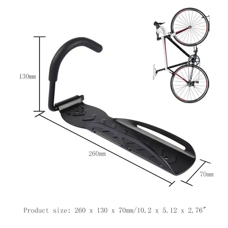 Stable Bike Wall Holder Mount Showing Stand Hanger Mountain Wall Mounted Bicycle Storage Hook Rack Bike Accessories 26x13x7cm