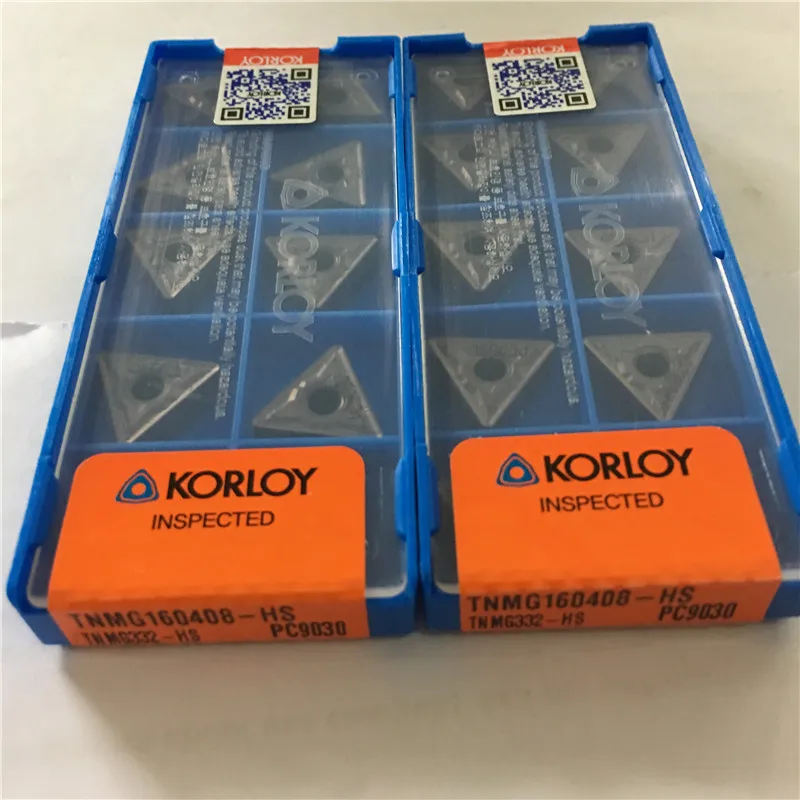 TNMG160408-HS PC9030 100% KORLOY Original carbide