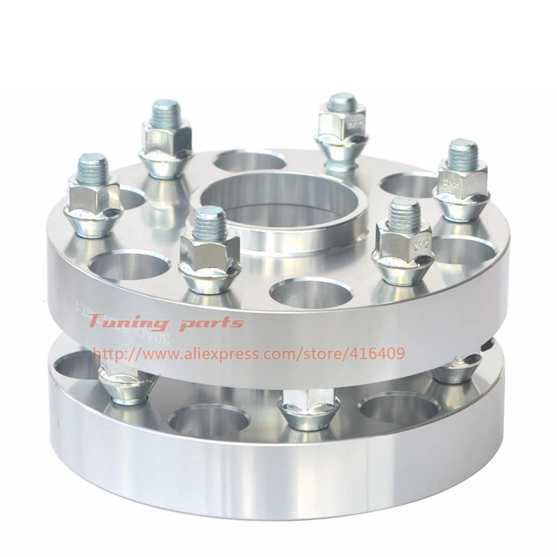 6x139.7-67.1 aluminum wheel spacer adapter (3)