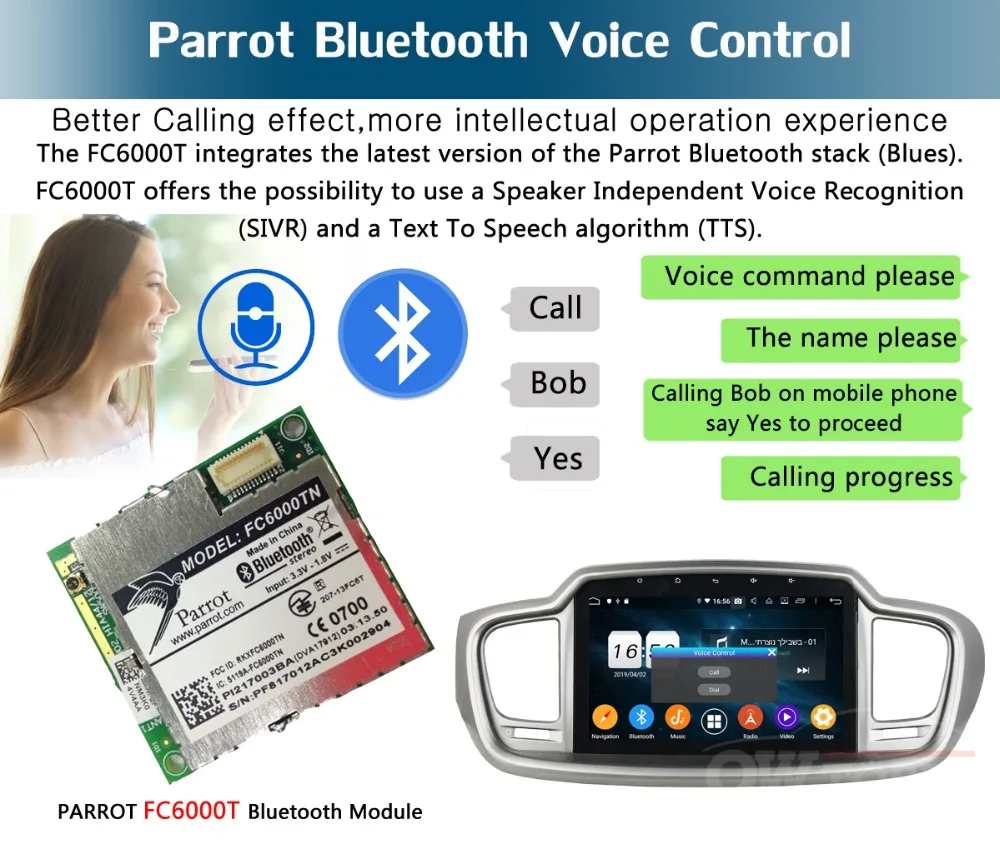 Discount 10.1" IPS Octa Core 4G RAM+64G ROM Android 9.0 Car DVD Radio GPS For KIA sorento 2015 2016 DSP CarPlay Parrot BT Stereo Adas 7