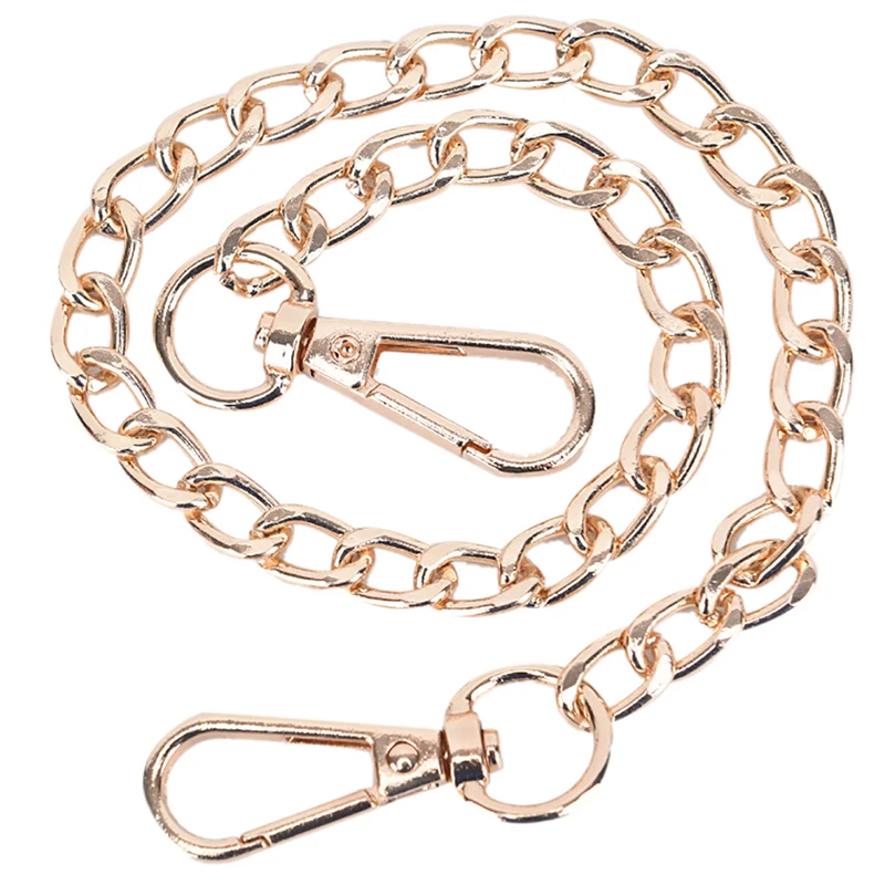 

1PCS DIY 40cm Metal Replacement Chain Shoulder Bags Straps for Handbags Purse Handles Gold, Silver, Gun Black, Bronze