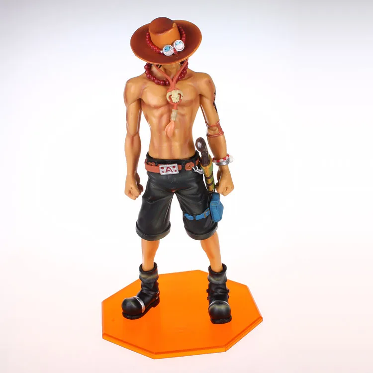 

One Piece Cosplay Portgas D Ace 27cm/10.6'' Boxed PVC GK Garage Kit Action Figures Model Toys