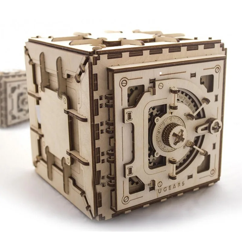 

3D Wood Puzzle Creative DIY Laser Cutting Mechanical Model Wooden Puzzle Game Assembly Toy Gift for Children Teens Adult