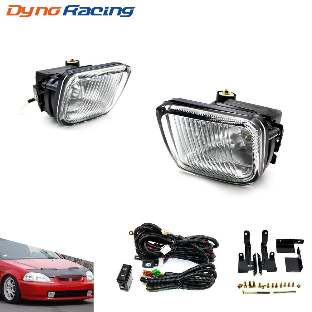 Туман светильник противотуманная фара для HONDA CIVIC 1996 1998 2/3/4DR желтый/Clear туман s фар