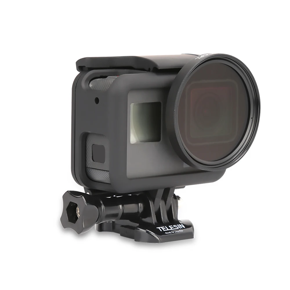 Для Go Pro поляризационный фильтр круговой CPL объектива + крышка для GoPro Hero 5 6 7