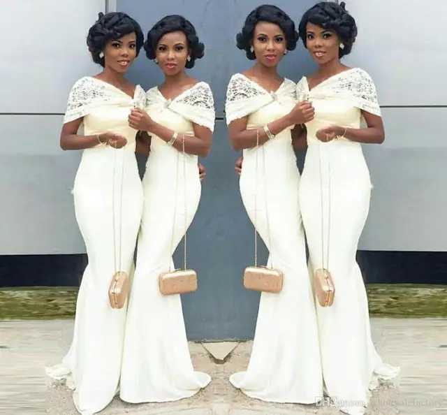 Vintage Lace Bridesmaid Dress