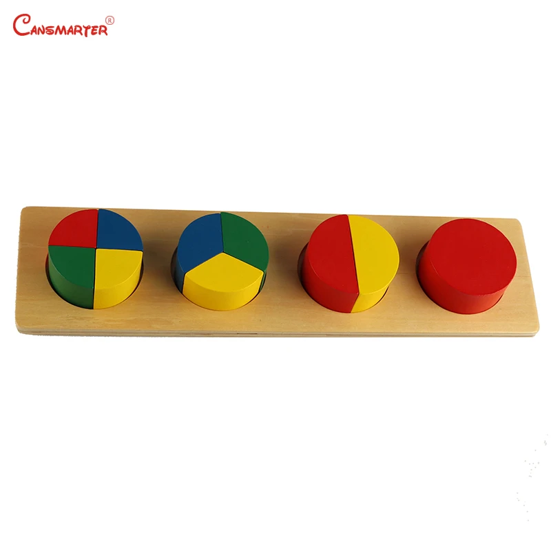 Multiple Blocks Geometric Shape Sensory Math Toys Brain Teaser Colorful Jigsaw Wooden Blocks Educational Toy Montessori LT025-4