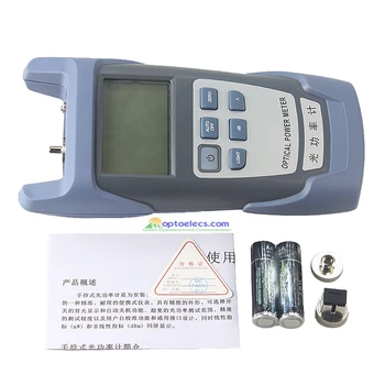 

Free shipping 5pcs/lot Telecom FTTH Fiber Optic Optical Power Meter Cable Tester Networks FC and SC connectors -70~+10dBm