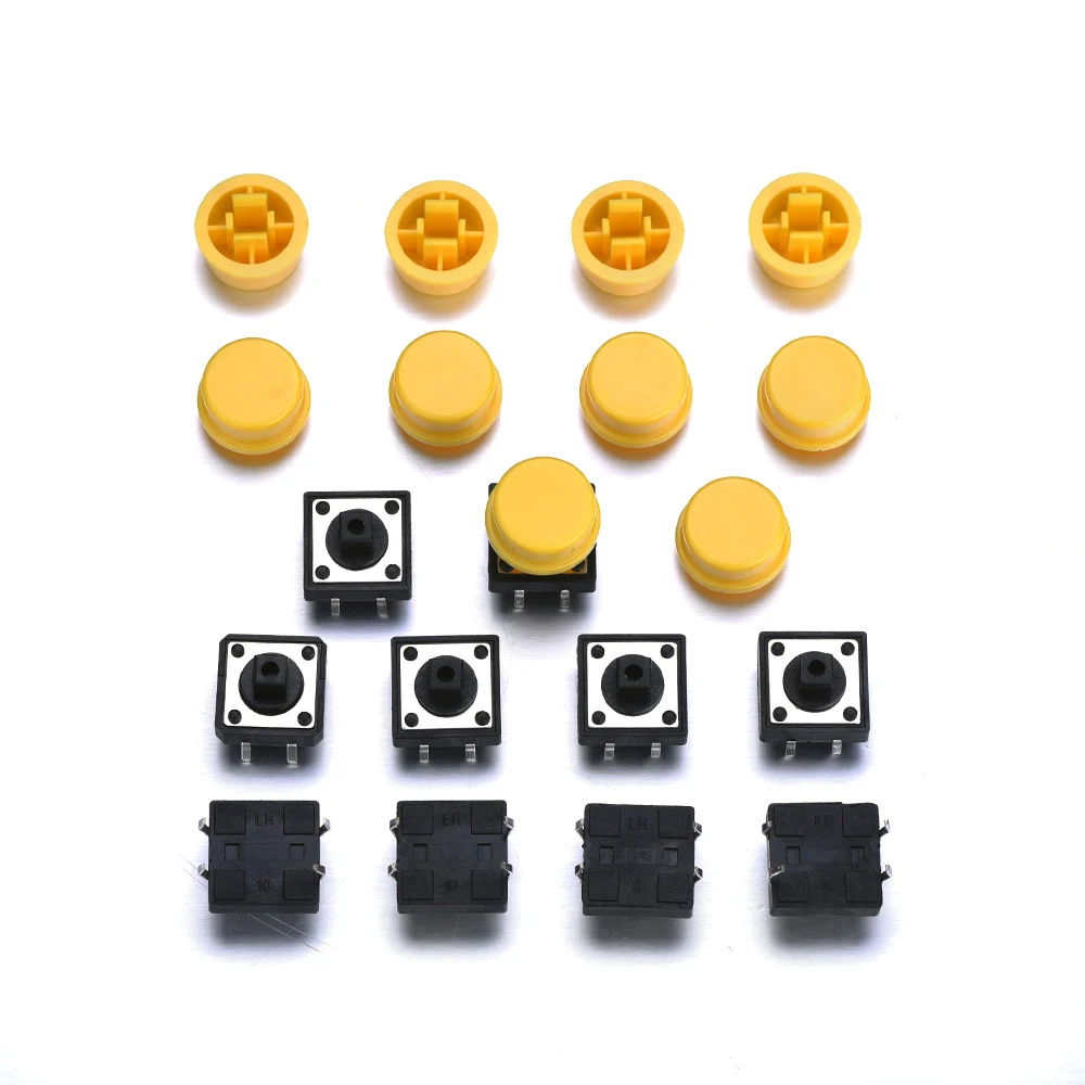 10/50pcs PCB Momentary Tact Tactile Push Button Switch 12*12*15mm 4 Pin