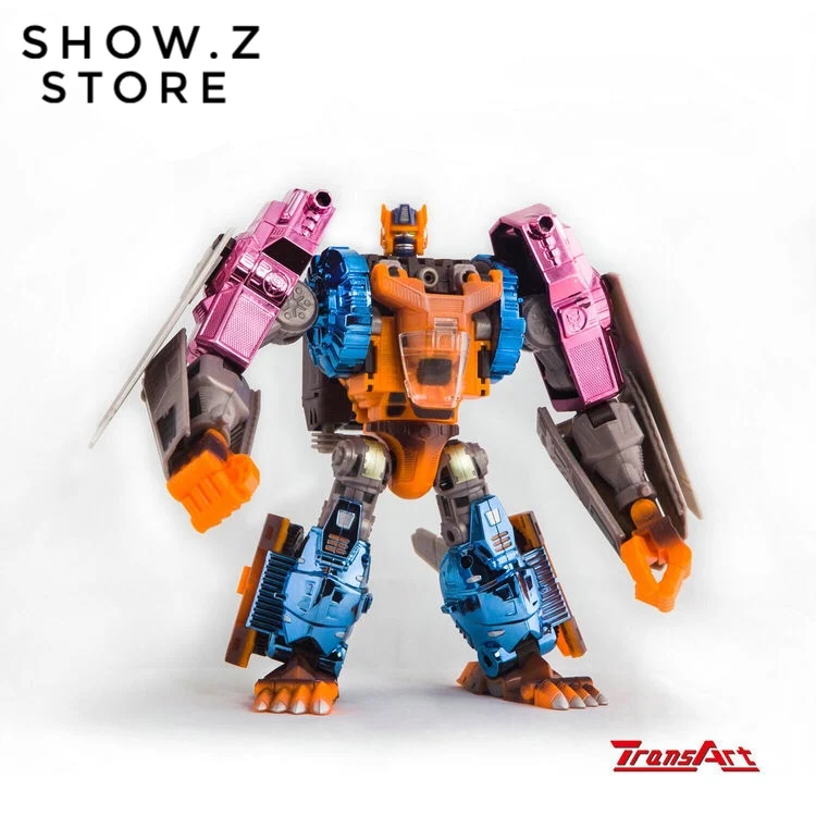 

[Show.Z Store] TransArt Toys BW-04D BW04D Beast Gorira OP Chrome Version Transformation Action Figure