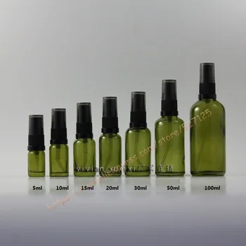 

5ml 10ml 15m 20ml 30ml 50ml 100ml glass bottle with pump/sprayer,for lotion/perfume/essential oli/moisturizer/facial water