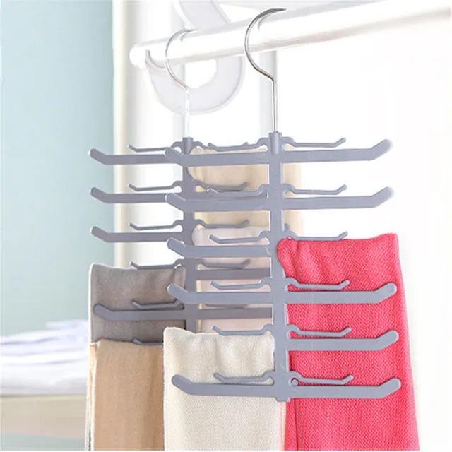 BalleenShiny Cravatta Sciarpa Sciarpe Hanger Clothes Rack Multi-strato Scheletro BalleenShiny Cravatta Sciarpa Sciarpe Hanger Clothes Rack Multi-strato Scheletro