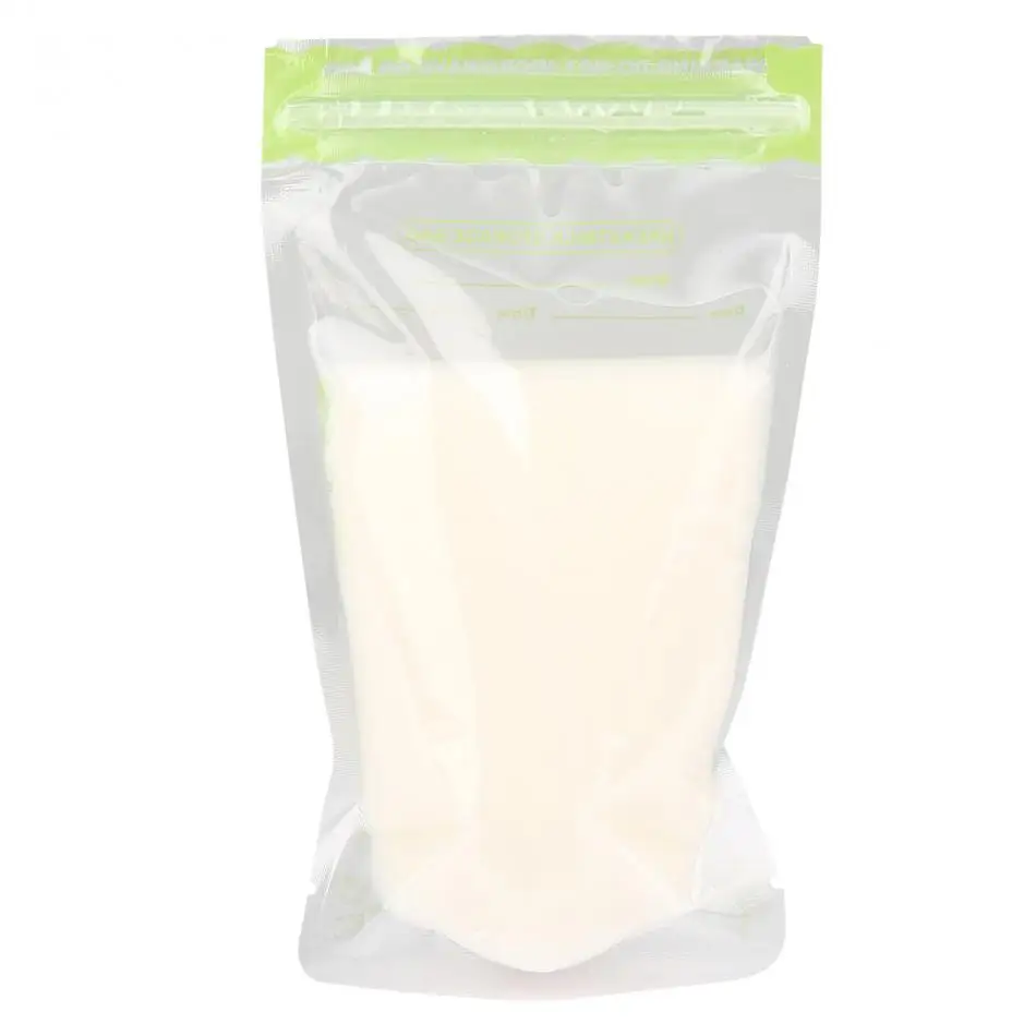 112pcs 235ml Breast milk Storage Bag Mother Milk BPA Free Baby Safe Feeding Bags Baby Food Storage Transparent Single-use