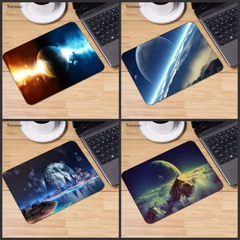 

Yuzuoan Space Dream Blue New Anti-Slip Table Mat Game keyboard Mouse Pad PC Game Gaming Mouse Mats 18x22cm 20x25cm and 25x29cm