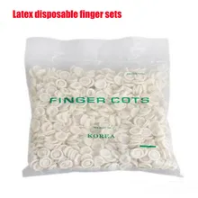 Одноразовые пальчиковые наборы 650-700 одноразовые пальчиковые кроватки антистатические пальцы натуральные из белого латекса рукоятки для очистки комнаты