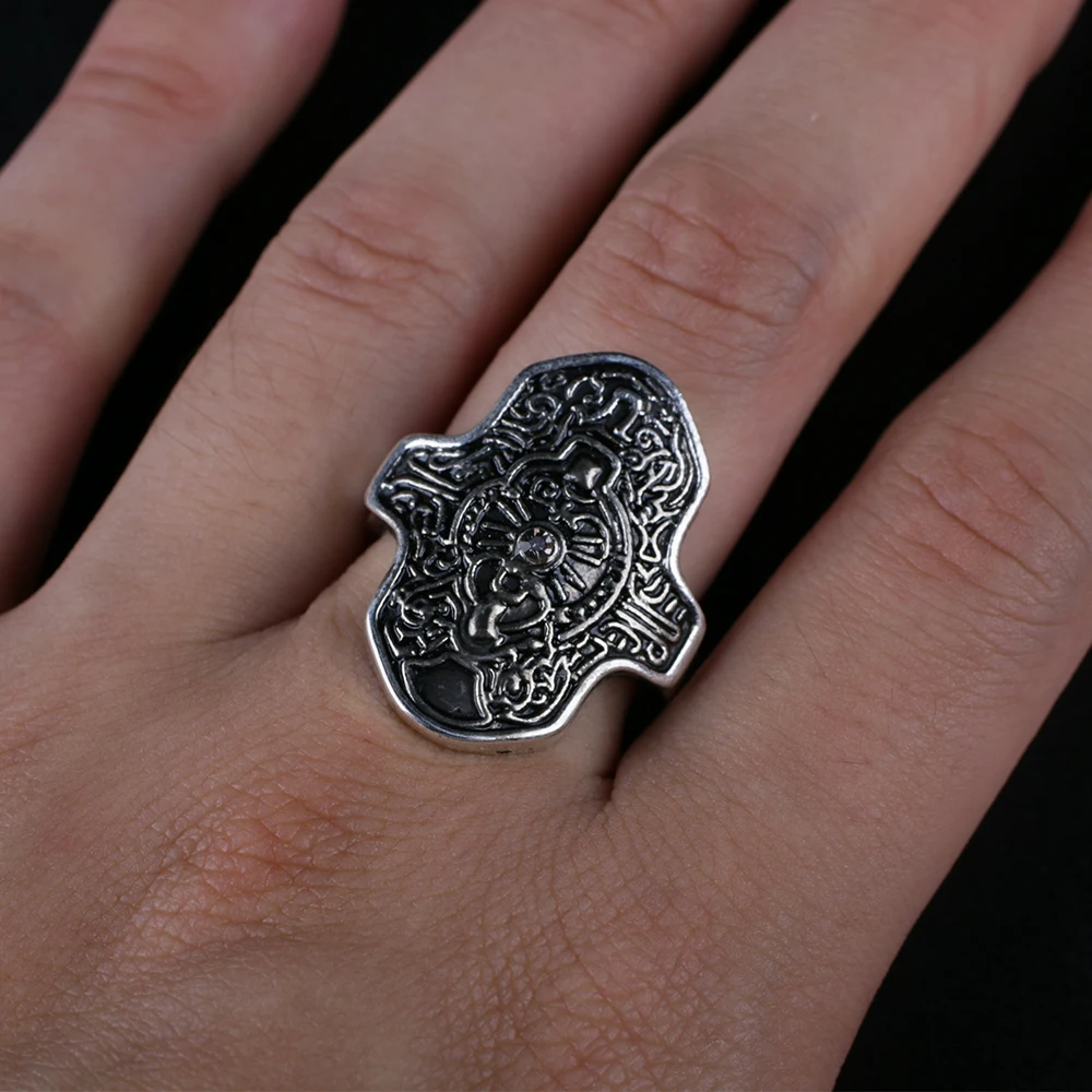 Dark Souls 3 Ring of Steel Protection High Quality Cosplay Rings for Women Men Jewelry The Avengers 3 Thanos Ring Accessories (12)