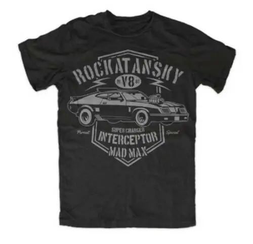 

Mad Max Interceptor V8 Muscle Car MFP Pursuit Special Super Charger tshirt