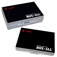 2PCS AideTek Electronics smd Storage Cases Organizers SMD SMT resistor capacitor enclosure plastics toolbox BOXALL96+BOXALL48 2