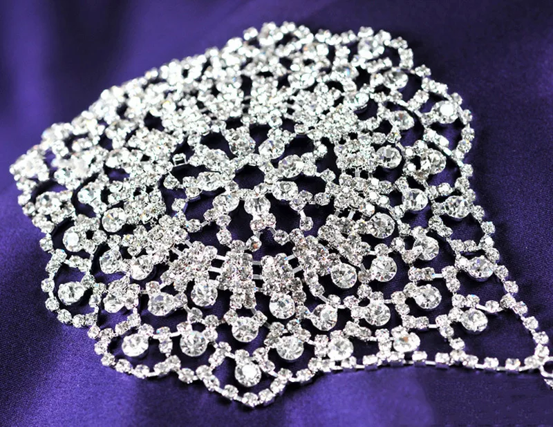 Fashion-New-Items-Rhinestone-Married-Hand-Bracelet-Wedding-Jewelry-Accessories-Armlet-Chain