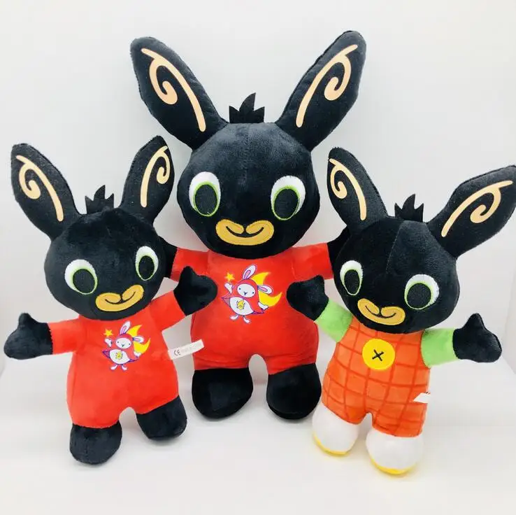 

Plush Cartoon Bing Bunny Rabbit Plush Toys Figure Konijn Bing Flop Sula Pando Hoppity Voosh Stuffed Plush Soft Birthday Toys