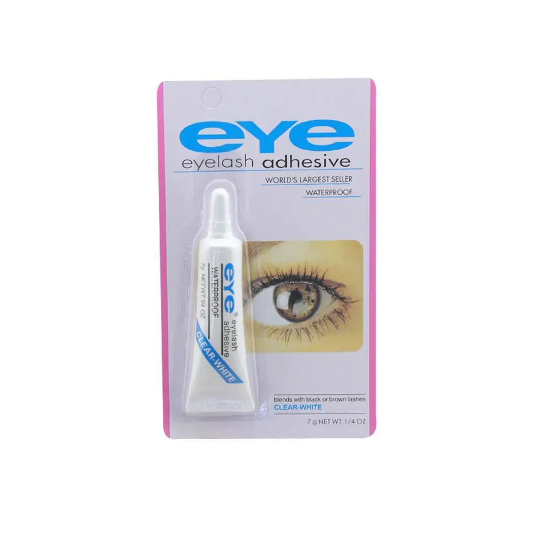

Practical Glue For Clear-White Dark Black Eyelashes Waterproof Eyelashes Makeup Adhesive Eye Lash Cosmetic Tools 1pcs