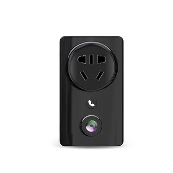 

2MP mini wifi IP cameras 1080P full HD wifi wireless fisheye cameras Smart socket type with emergency call button cameras