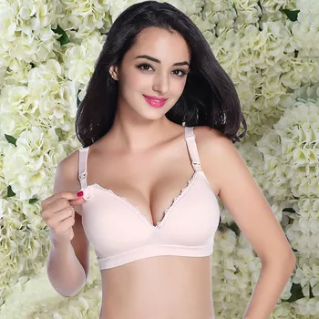 

Breastfeeding Maternity Nursing Bras for Feeding Cotton Sleep Bra Clothes For Pregnant Women Pregnancy Underwear Borstvoeding