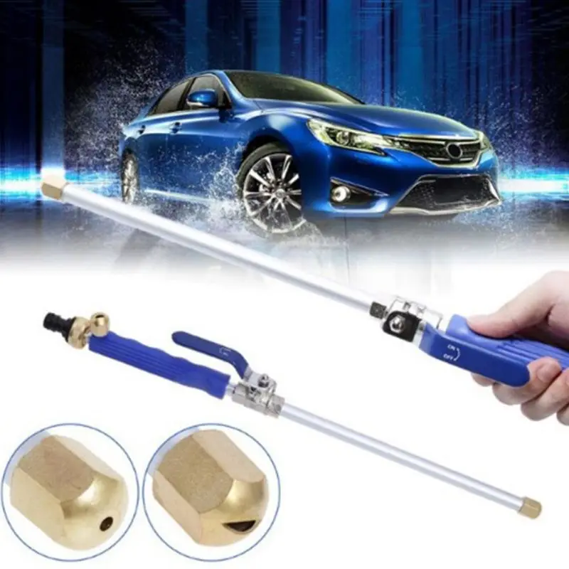 

2019 New Watering Sprinkler Tool Hydro Jet High Pressure Power Water Spray Gun Nozzle Wand 46.5/66cm Garden Washer