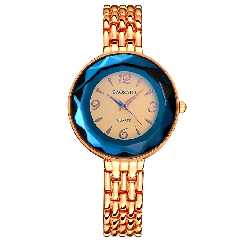 

BAOSAILI Brand High Quality Gold Plated Ladies Watches SL68 Quartz Movement Women Watches Casual Women Dress Watches
