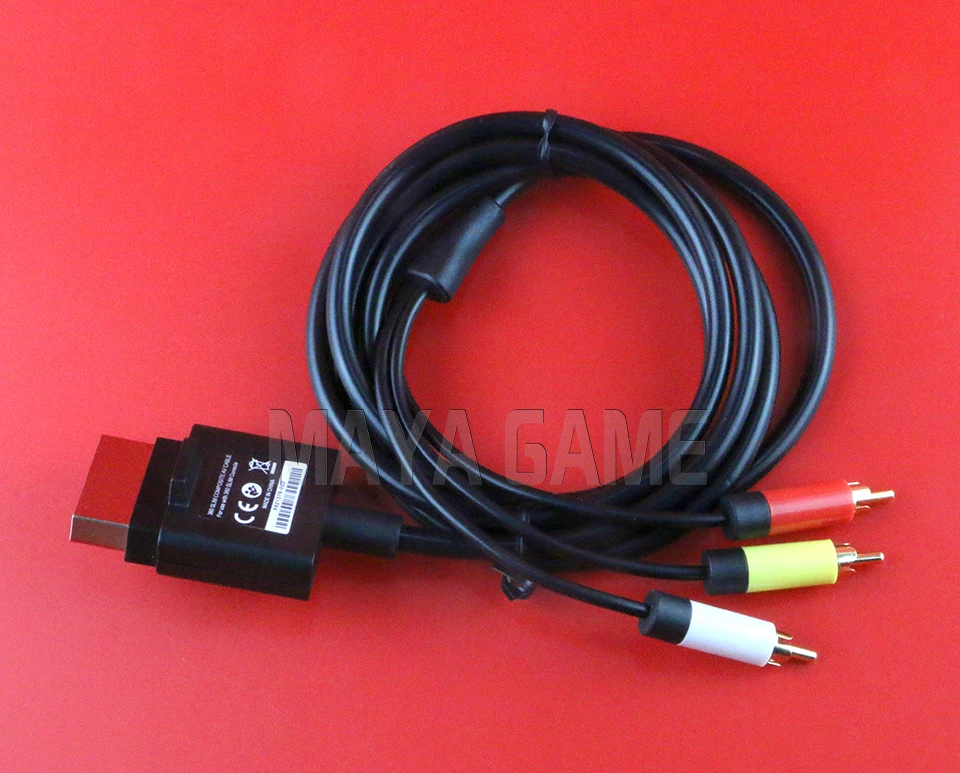  OCGAME 12 pz/lotto Alta qualità HD Componente TV Composito Audio Video Cavo AV per Xbox 360 xbox 36