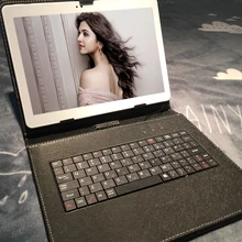 Free Gift Keyboard 10.1 Inch k109 Tablet phone android 7.0 4G LTE tablet pc RAM 4GB ROM 64GB 8 MP IPS computer MT6753