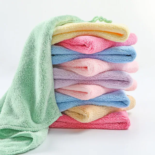Curbblan Baby Bath Towel For Kids Baby Handdoek 10pcs 30 30cm Gift Small Face Towels Set Hooded Baby Microfiber Muslin Towel Towels Aliexpress