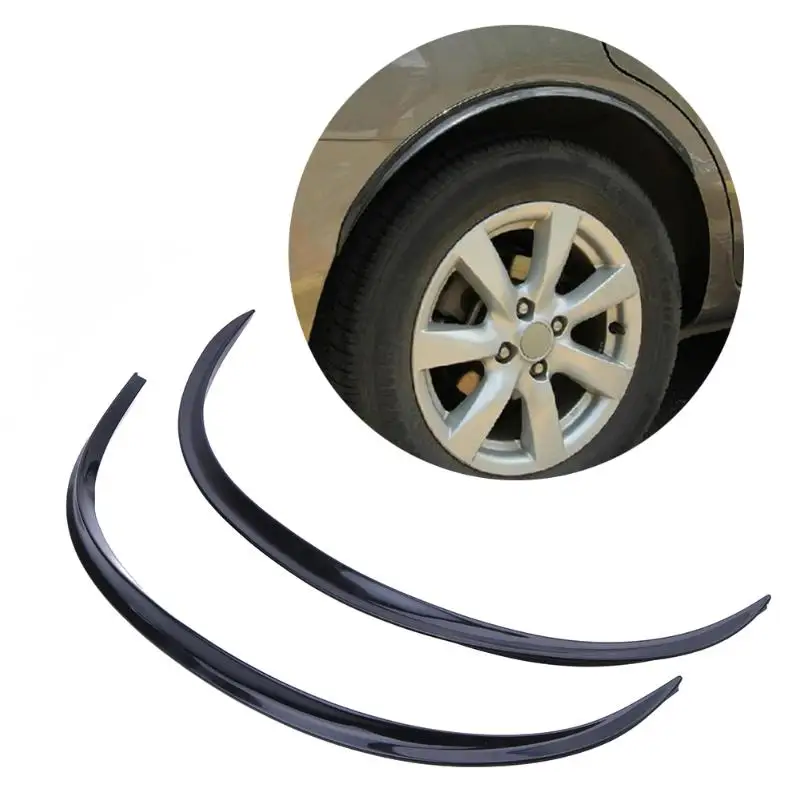 Buy 2Pcs Universal Carbon Fiber Car Wheel Eyebrow