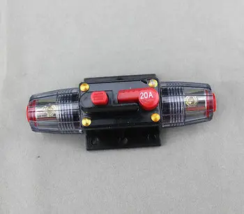 

20A Car Audio Inline Circuit Breaker Fuse for 12V Protection