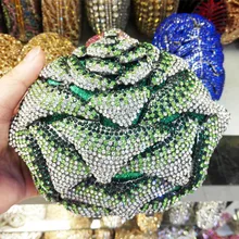 Ослепительно Треугольники узор Вечер сцепления Сумки с С кристалалми и стразами Стразы для дам клатч Для женщин Свадебные сумка 88243