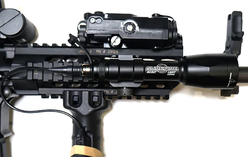 Тактический светильник Element Airsoft suprefir M600P, 630 люмен, подходит для 20 мм Пикатинни, Охотничья лампа, оружейный светильник EX362