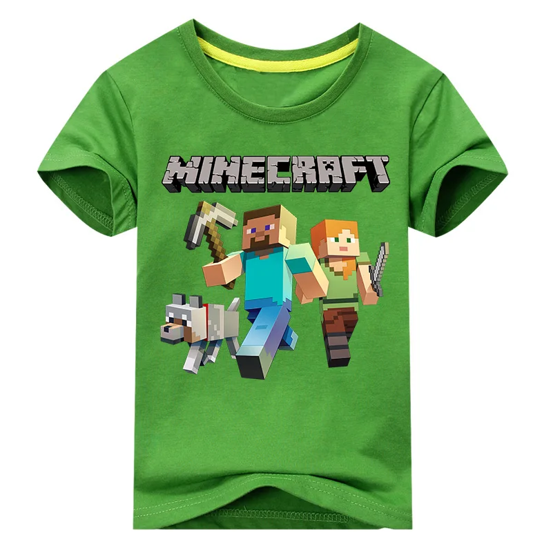 

2018 New Children T-Shirts Cartoon Printing O-Neck Short Summer Unisex Cotton Boys and Girls Clothes for 2 3 4 5 6 8 10 12 Y