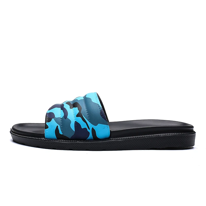 

New Summer Slippers Men Couple Beach Sandals Fashion Outdoor Indoor Home Slippers Non-slip Floor Flip Flop Camouflage style