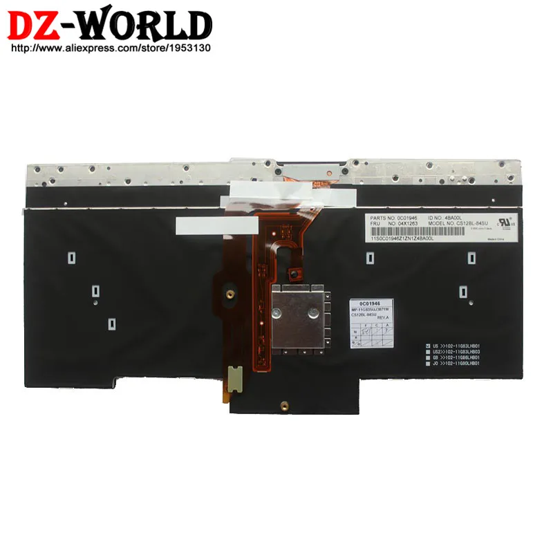  RU New/Orig for Thinkpad X230 X230i X230T Russian Backlit Keyboard Backlight Teclado 04X1263 0C0194