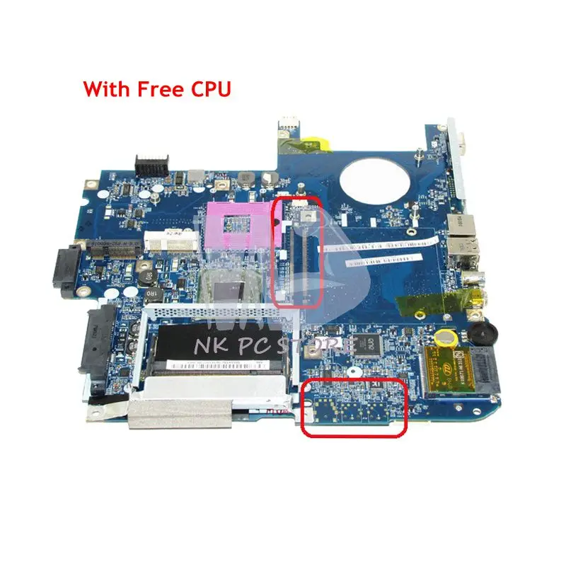NOKOTION 5315 ICL50 для Acer aspire 5715Z материнская плата ноутбука MBAKM02001 DDR2 UMA Бесплатный