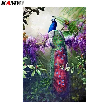 

NEW Peacock Embroidery Diamond Mosaic 3D Diamond Painting Diamond Diamond Embroidery Pattern Rhinestone Peacock Cross Stitch