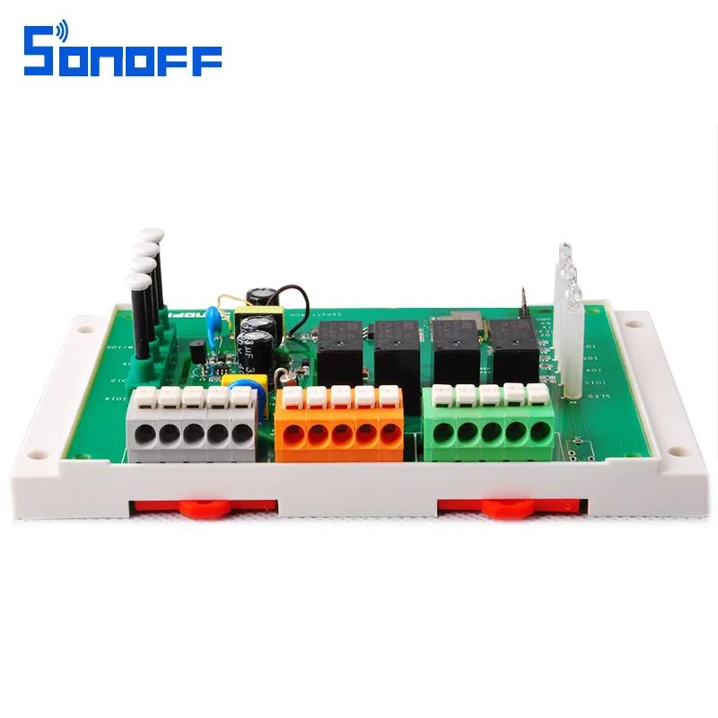 Sonoff 4CH Smart Пульт дистанционного Управления Беспроводной модуль коммутатора