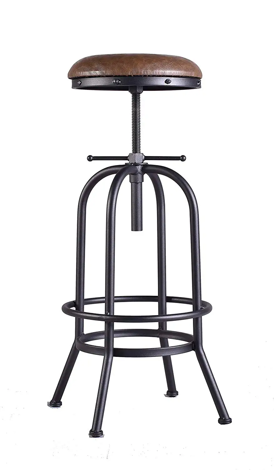 Bar Stool Vintage Adjule 29 35 Inch Cast Iron Bar Stool Vintage Adjule