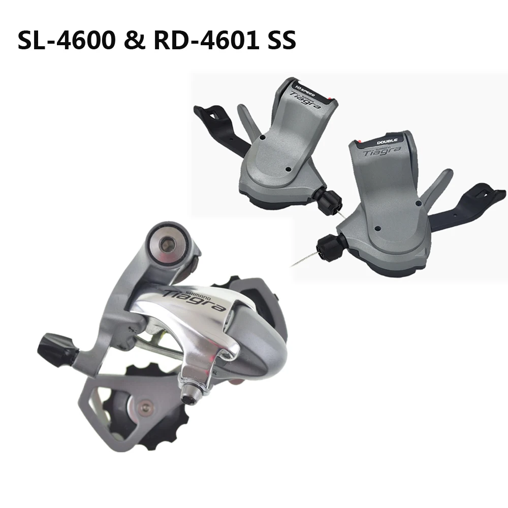 Shimano Tiagra 4600 Groupset 2x10 скоростные дорожные переключатели передач велосипеда переключатель мини набор SL-4600 переключения и RD-4601 задний переключатель